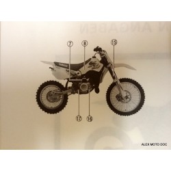 Yamaha YZ 80 (F) de 1993